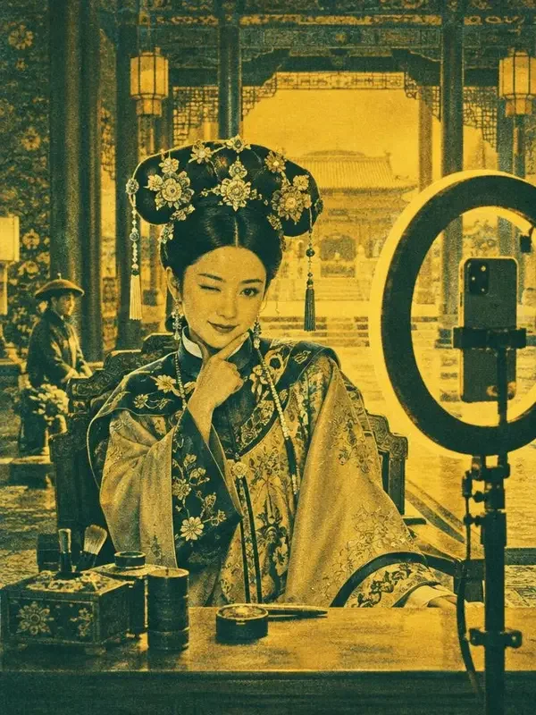 甄嬛开直播封面缩略图